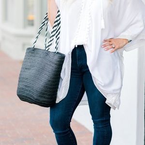 Rachael Zoe Box of Style Woven Bag